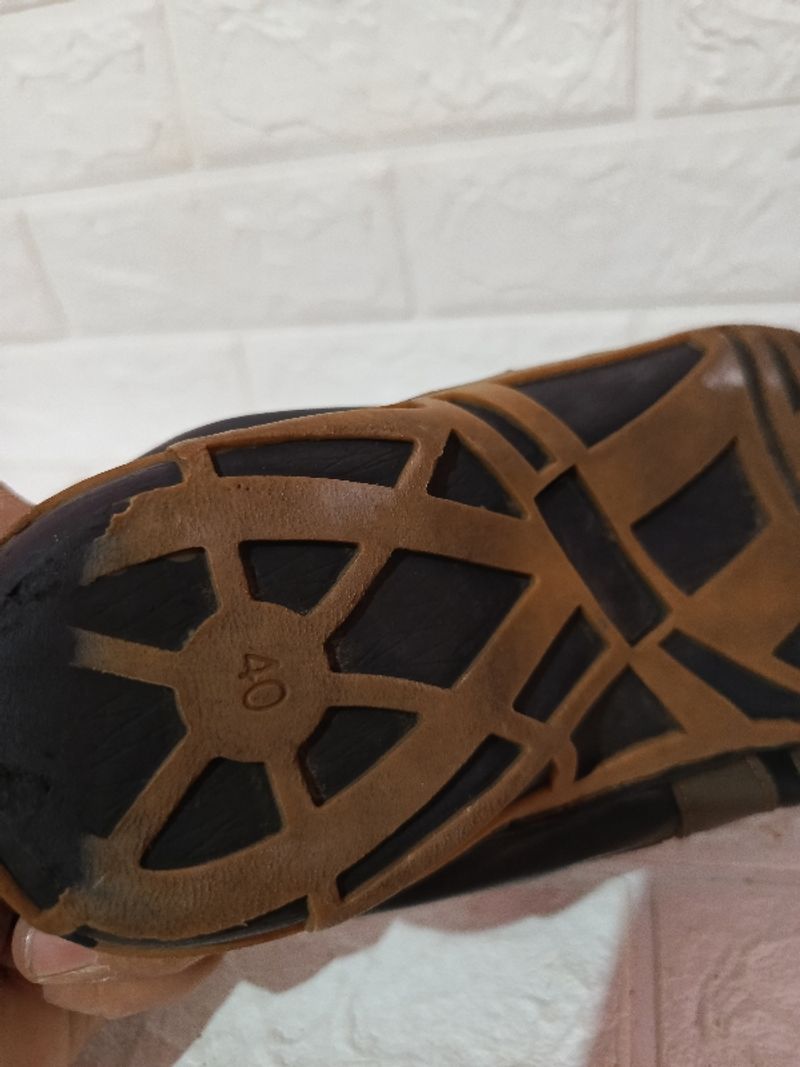 Donkeys Slip On Leather Brown, foto 5