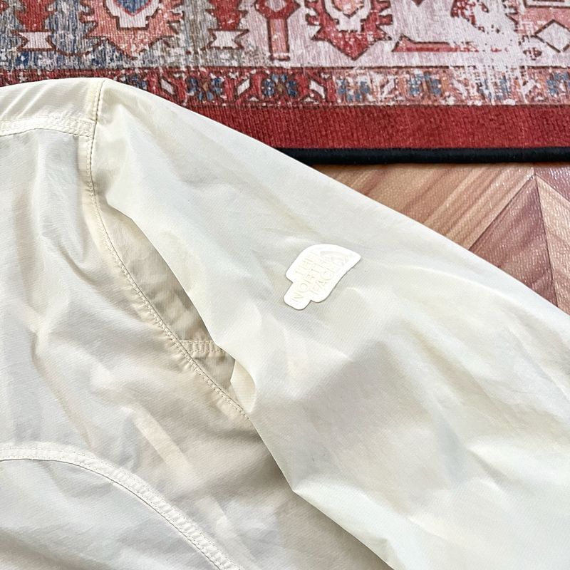 Jacket Parasut Tipis TNF White, foto 5