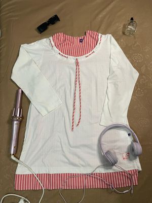 Muslim Wanita white pink