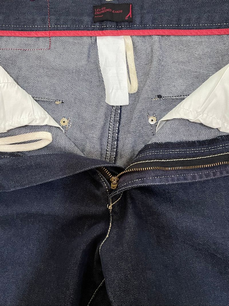 Y2k Levi’s Engineered Jeans Iconic Straight Twisted, foto 7