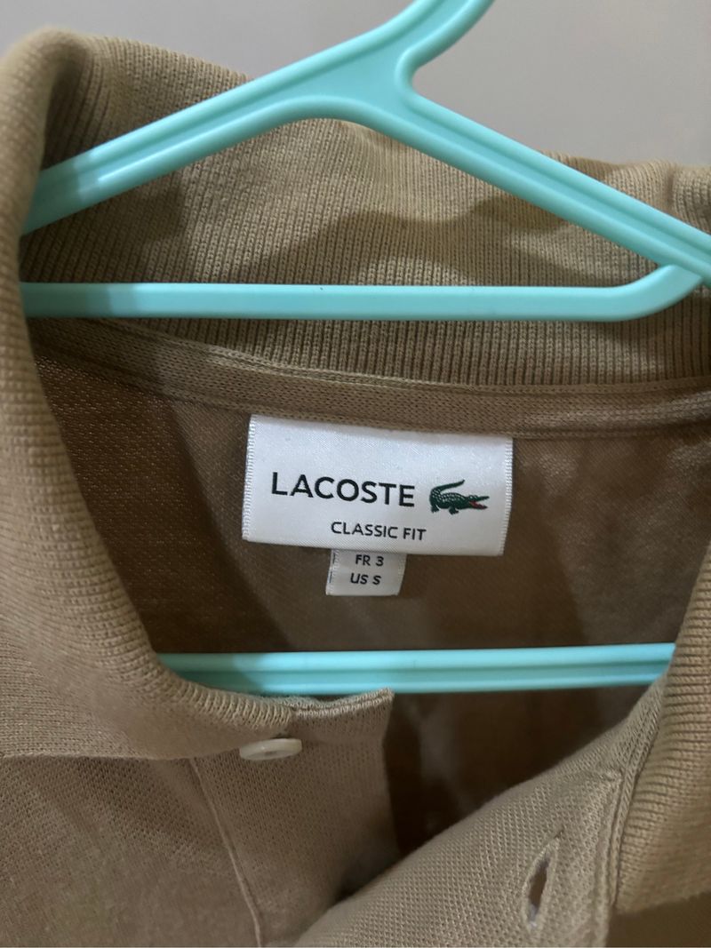 Lacoste Polo / Kaos Polo Khaki Original, foto 2