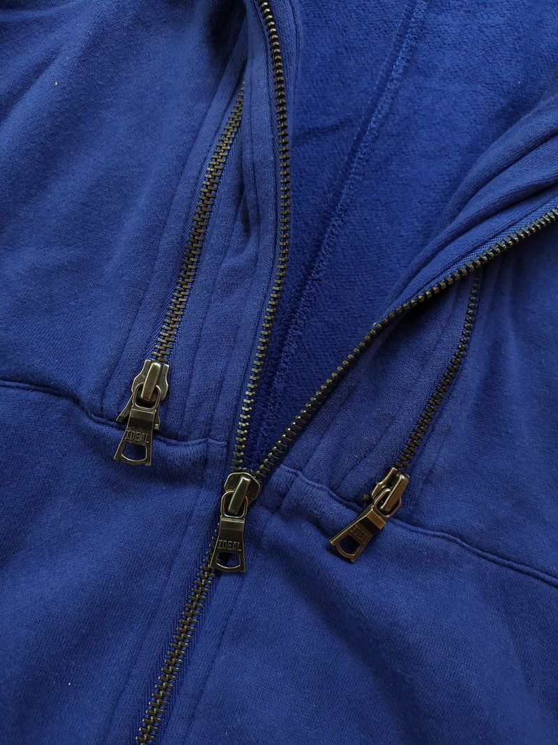 Y2k Style Izzue Hoodie Multi zip, foto 4