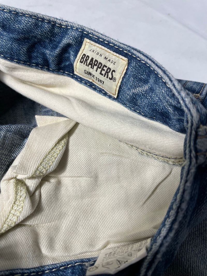 • " BRAPPERS " STRAIGHT FIT FEDING JEANS •, foto 6