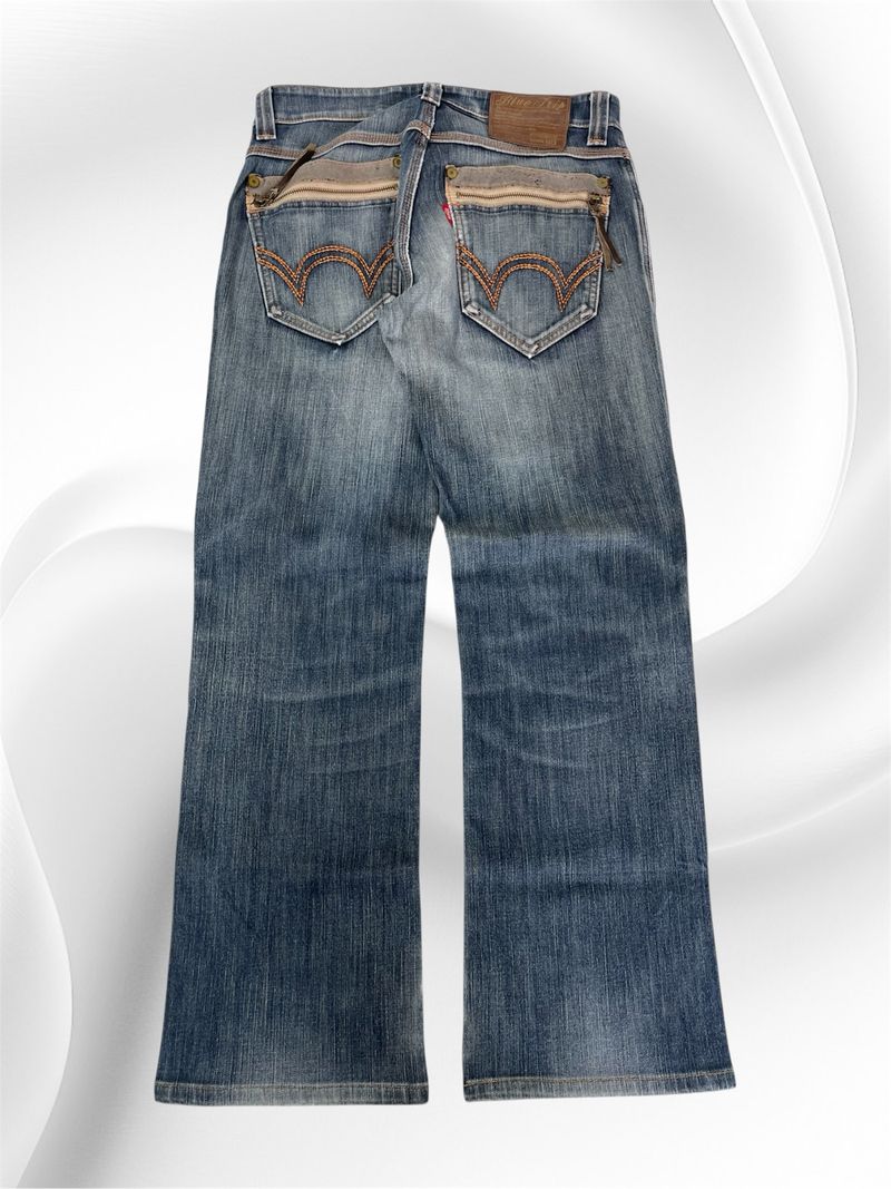 • "EDWIN 503" STRAIGHT FIT JEANS BLUEWASHED VINTAGE •, foto 3