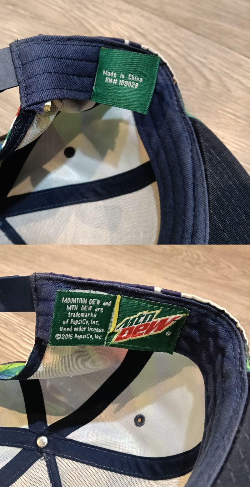 Snapback Mountain Dew Graphic,Beach-Skate-Surf AOP, foto 8