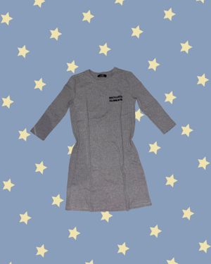 Bershka Ribbed Bodycon Dress