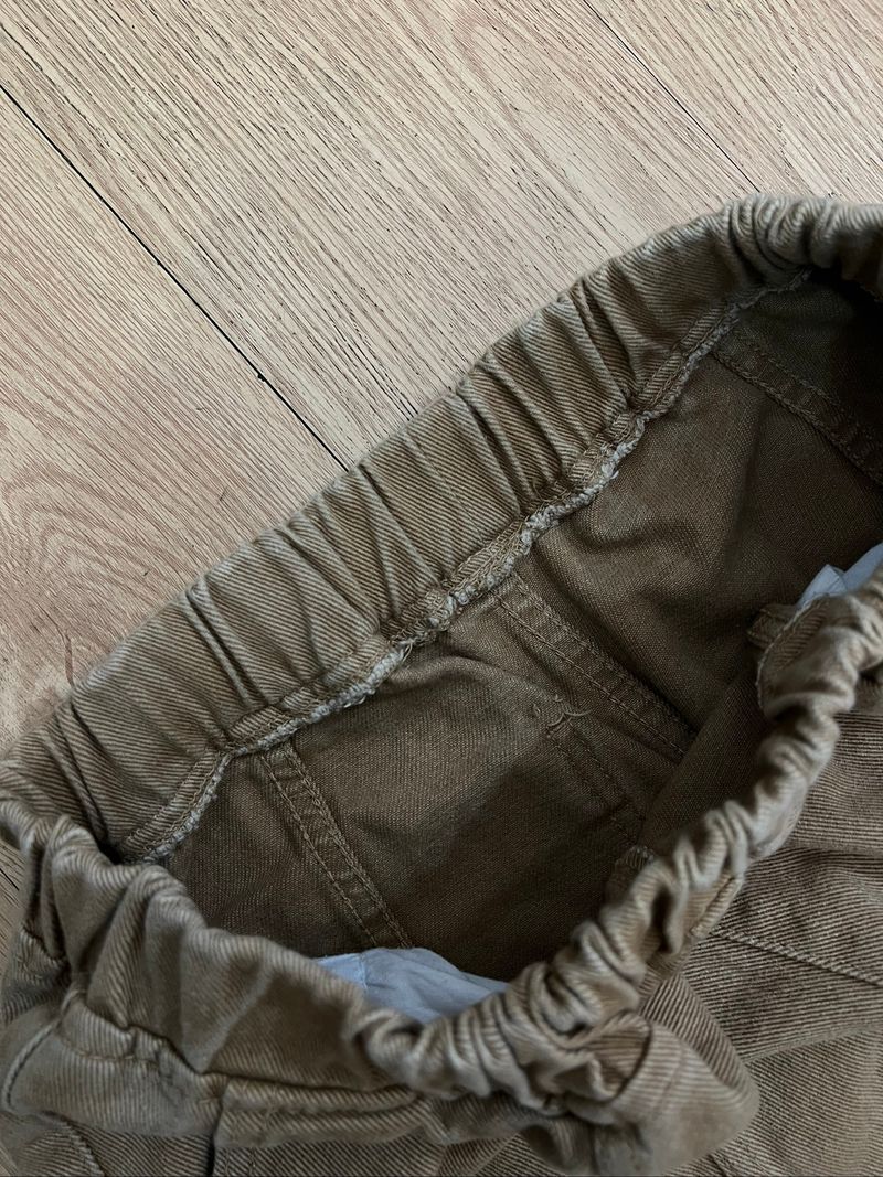 CARGO BAGGY PANTS BROWN Y2K STYLE, foto 4