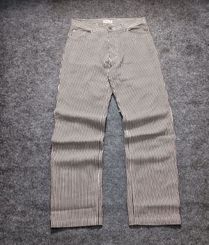 AGNES B. HOMME STRIPE PANTS