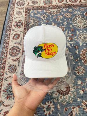 Topi Vintage Bass Pro Shop White