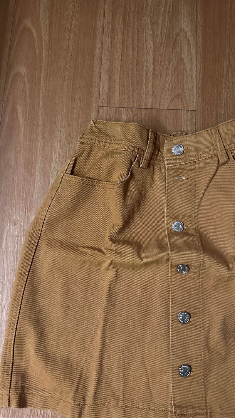 mini skirt brown, foto 2