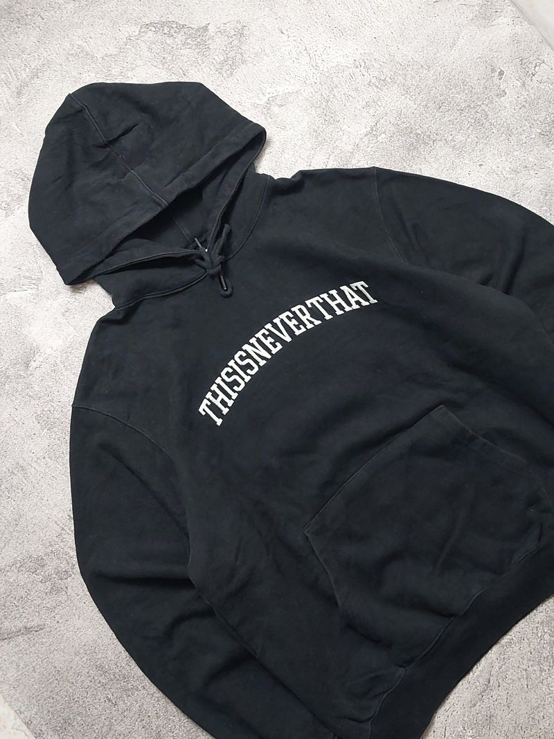 HOODIE THISISNEVERTHAT BLACK, foto 2