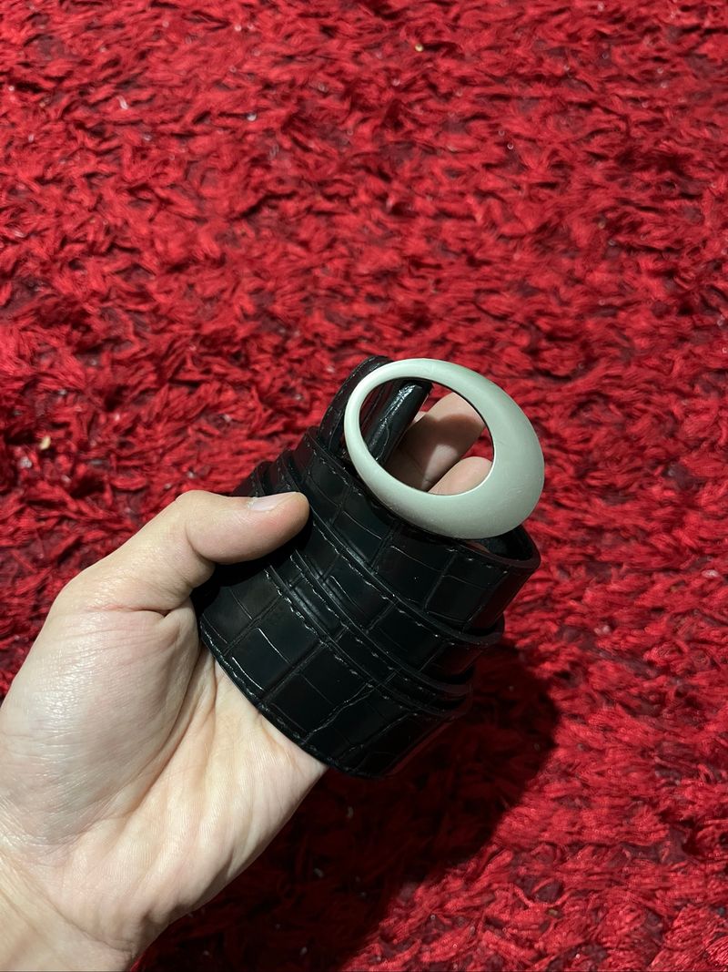 y2k vintage belt black, foto 4