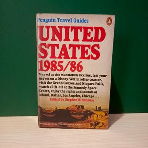 Buku Vintage Penguin Travel Guides United States 1985/86