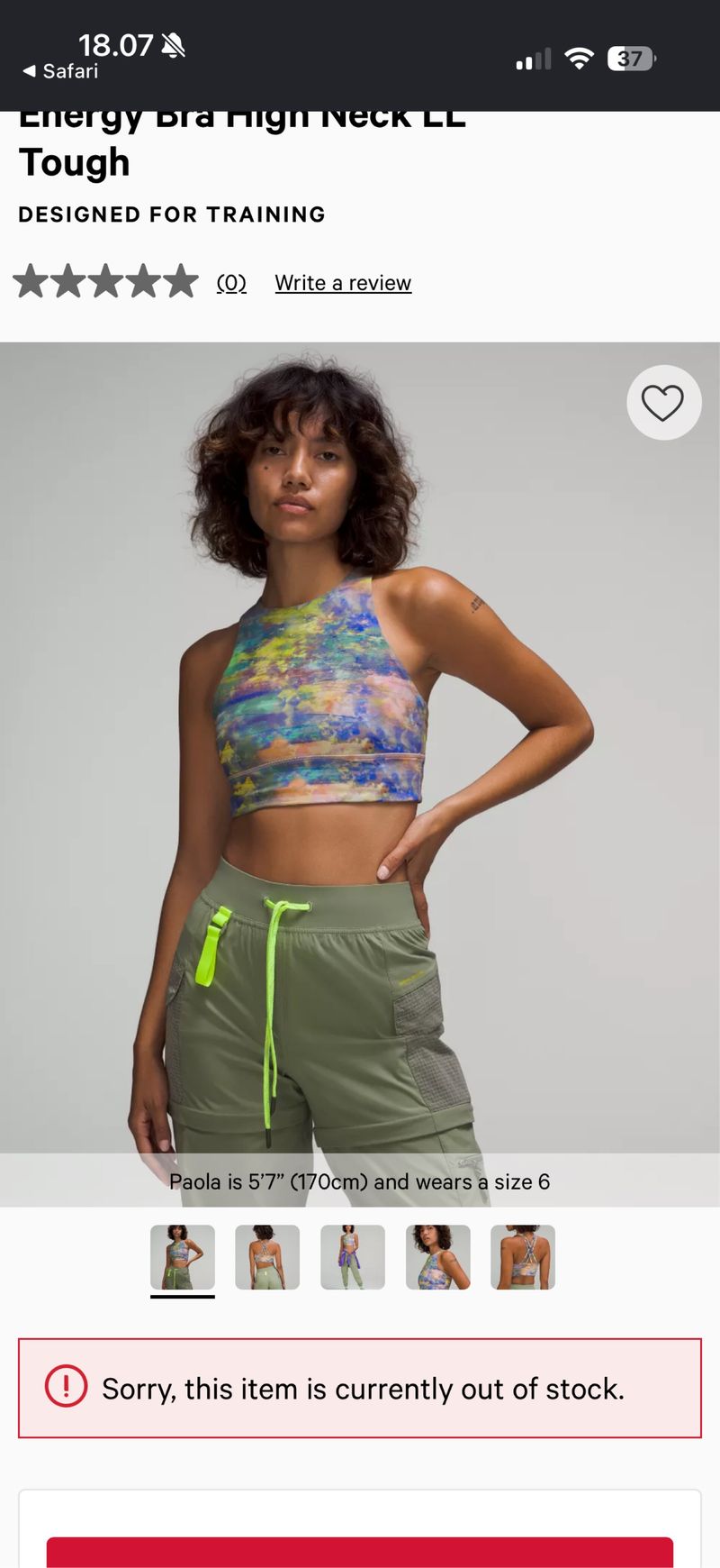 Lululemon Sport Bra, foto 4