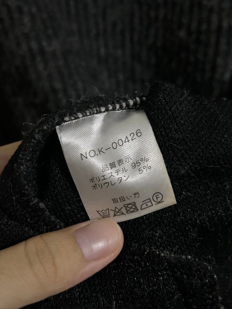 Oversize Short Sleeves Knit Dark Grey, foto 9