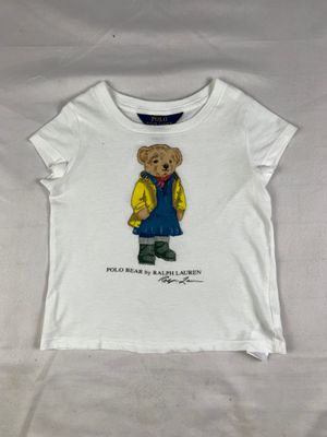 PRL White Bear Baby Tee (XS)