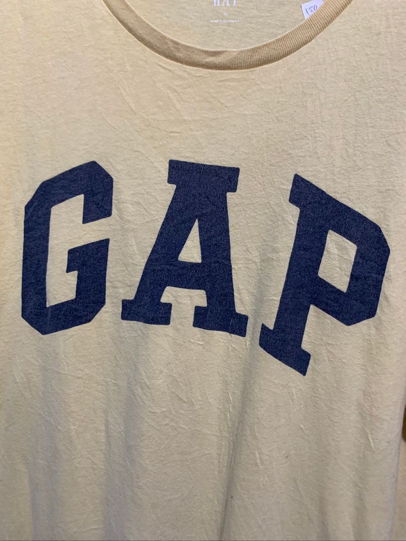 T-Shirt GAP Kuning, foto 4