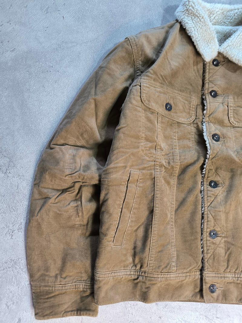 Gu Corduroy trucker jacket, foto 4