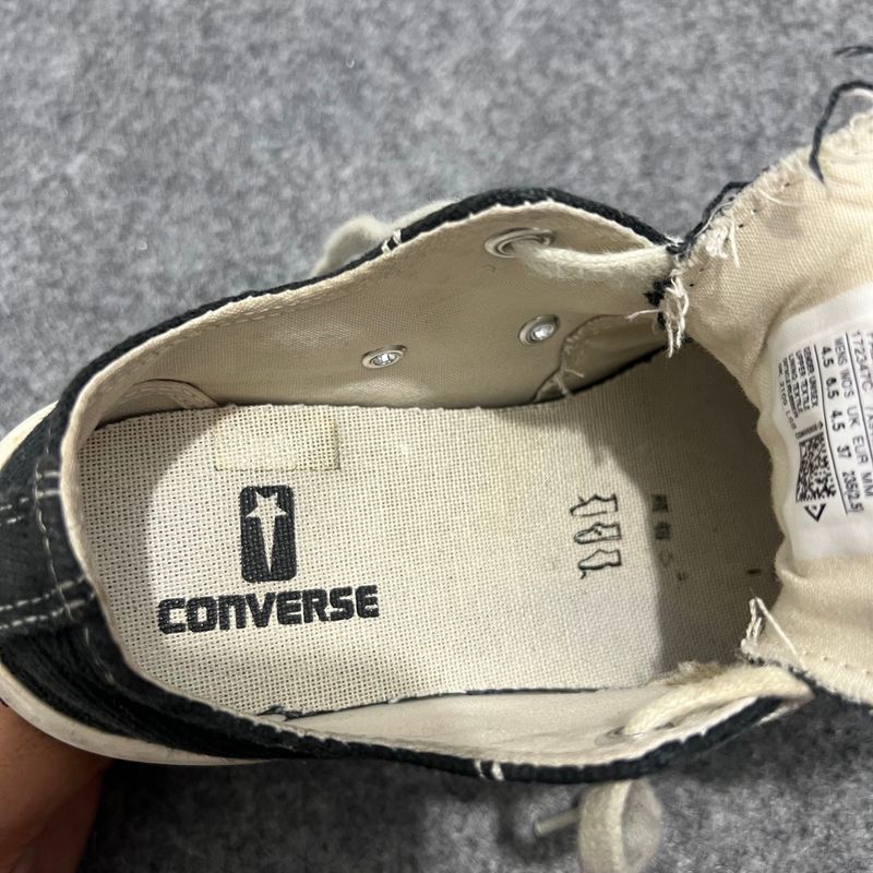 Authentic Rick Owens DRKSHDW x Converse All Sttar Low, foto 7