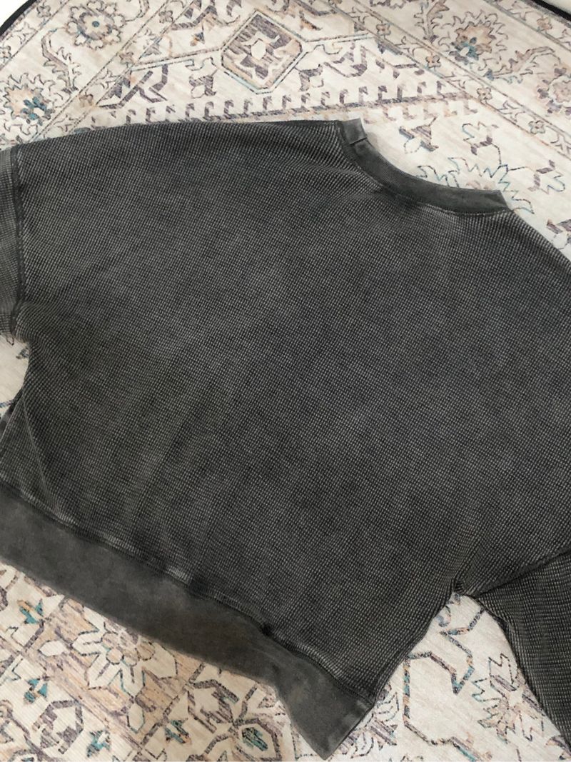 Woman Sweater Cropped Oversize, foto 2