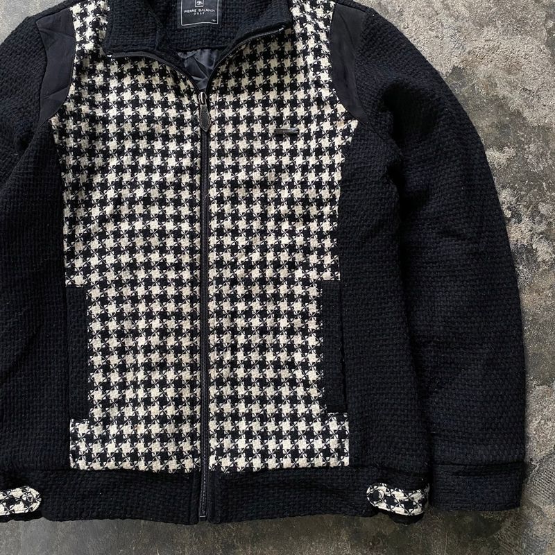 Vintage Pierre BALMAIN Golf Jacket — Knit Jacket, foto 5