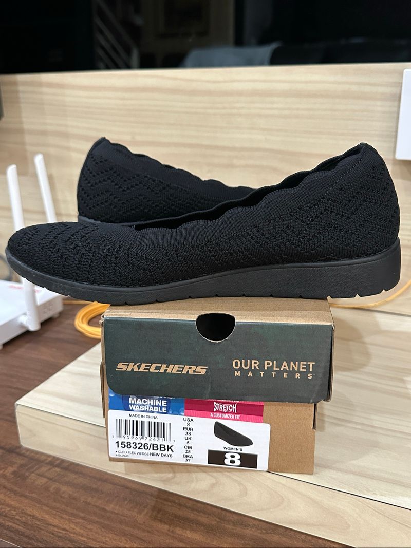 Skechers Women’s Wedge Black, foto 4