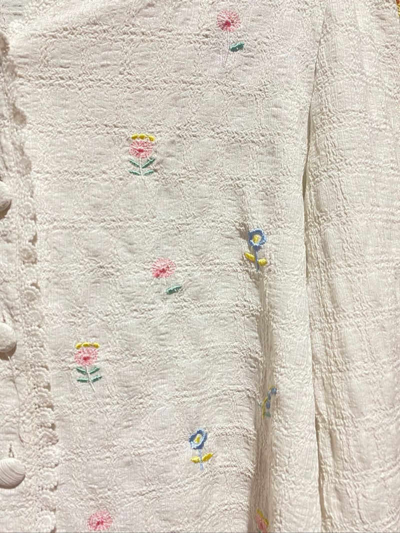 Baju lengan panjang crop, foto 2