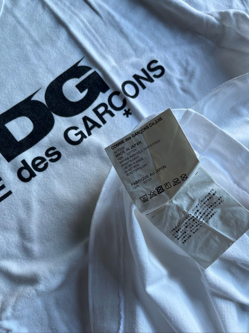 Kaos good design shop x CDG logo, foto 5