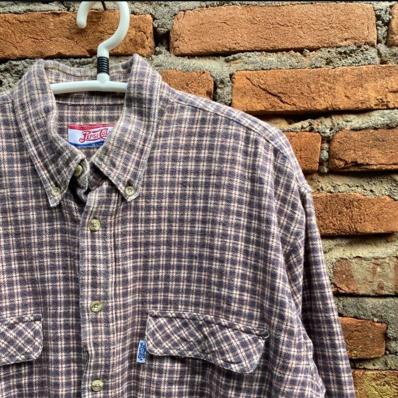 Flanel pepsi cola vintage, foto 3