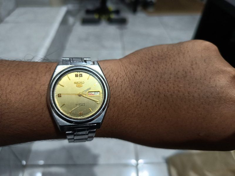 Jam Tangan Seiko 5 Automatic 711011 Original, foto 2