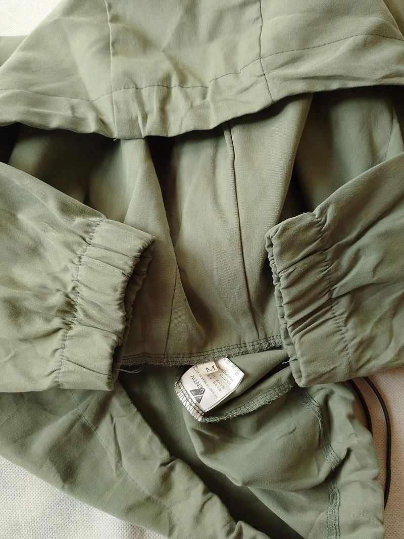 Jaket Casual Sport Ventiv Halfzip Army Second, foto 5