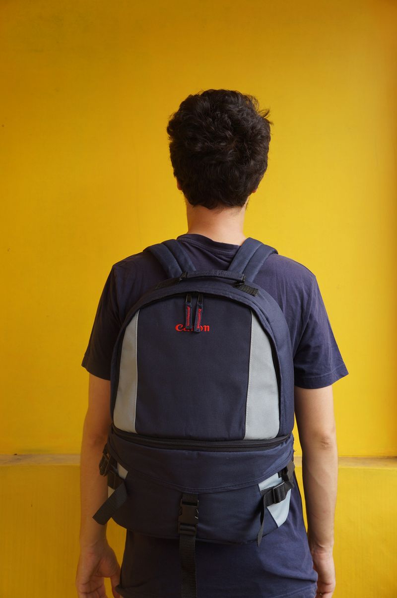 Luxury Casual Bag Pria navy gray, foto 6
