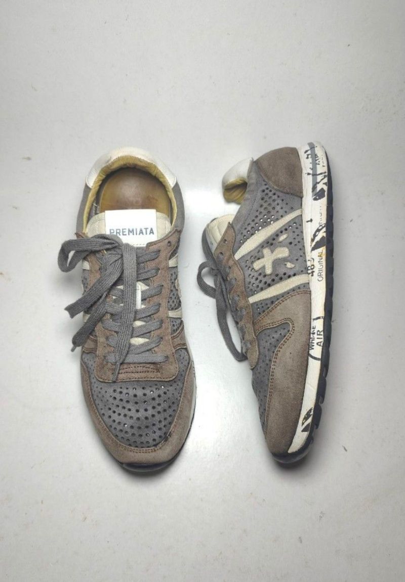 Premiata authentic, sepatu Italy ggdb Ferragamo, foto 4