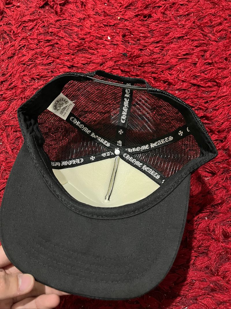 truckerhat chrome hearts FUCK, foto 9