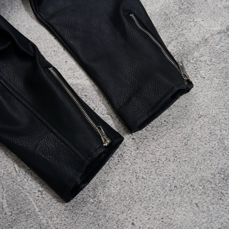 4Man Biker Leather Jacket, foto 10