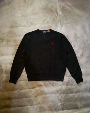 Crewneck Polo Ralph Lauren Black Barcode