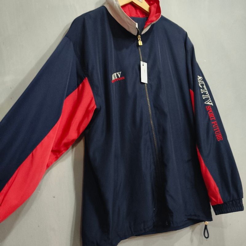 Vintage activ jacket windbreaker xl, foto 4
