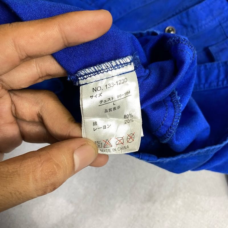 Y2K IN THE ATTIC BLUE PATERN SHIRT, foto 6