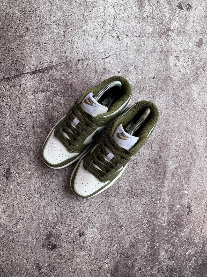 Nike SB Dunk Low Medium Olive White, foto 3