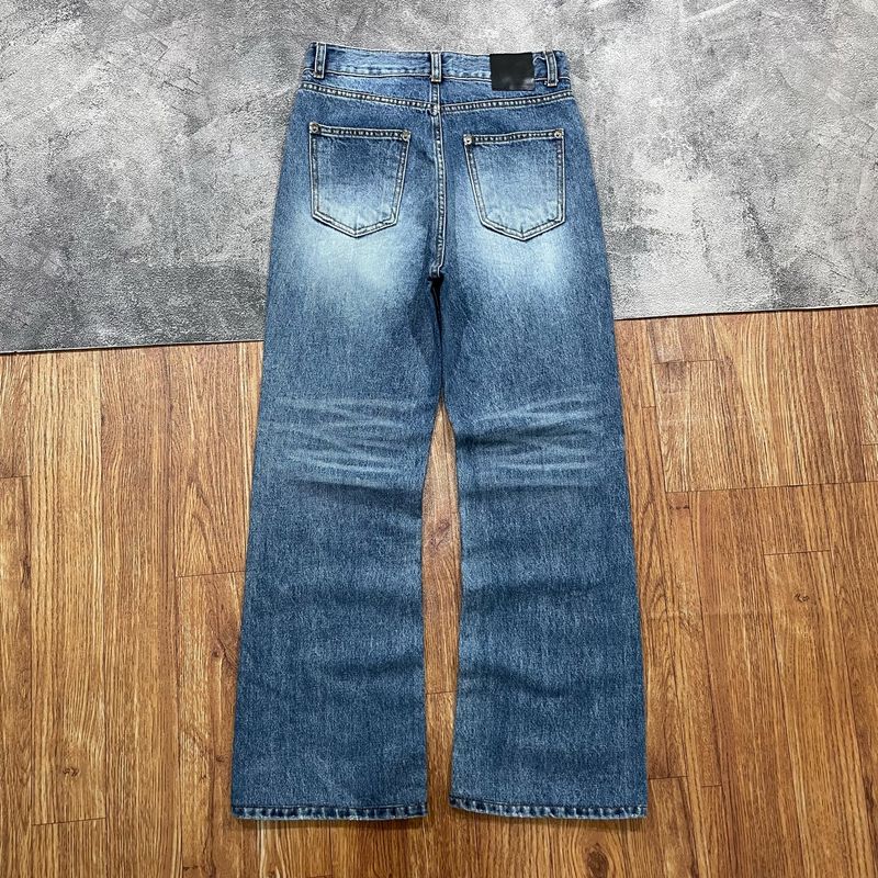 TIME bootcut washed jeans, foto 5