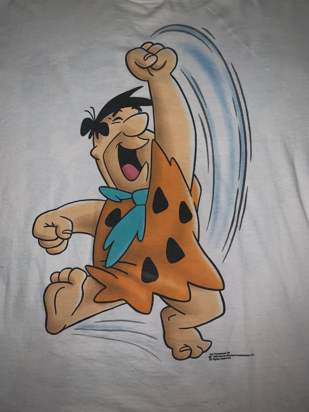 Flinstone 1993 Hanna Barbera Tee, foto 5