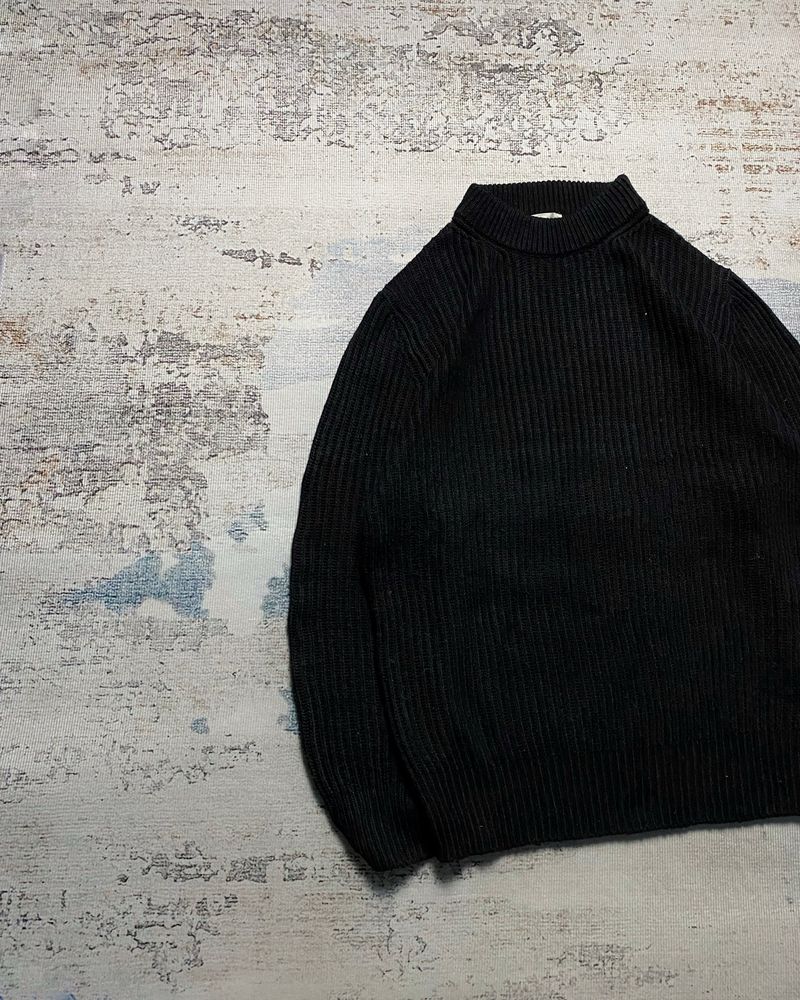 GU BLACK TEXTURED KNIT SWEATER, foto 3