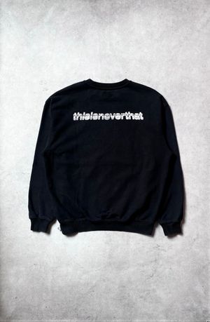 THISISNEVERTHAT 3D LOGO CREWNECK BLACK
