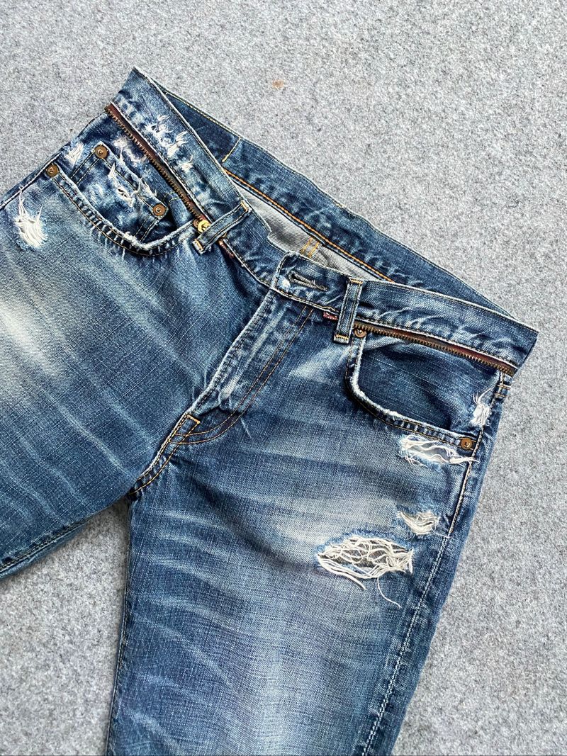 Celana Panjang Jeans Ripped, foto 2