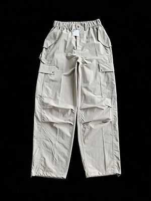 PAIR KOREA NYLON CARPENTER CARGO JOGGER LONG PANTS | CELANA