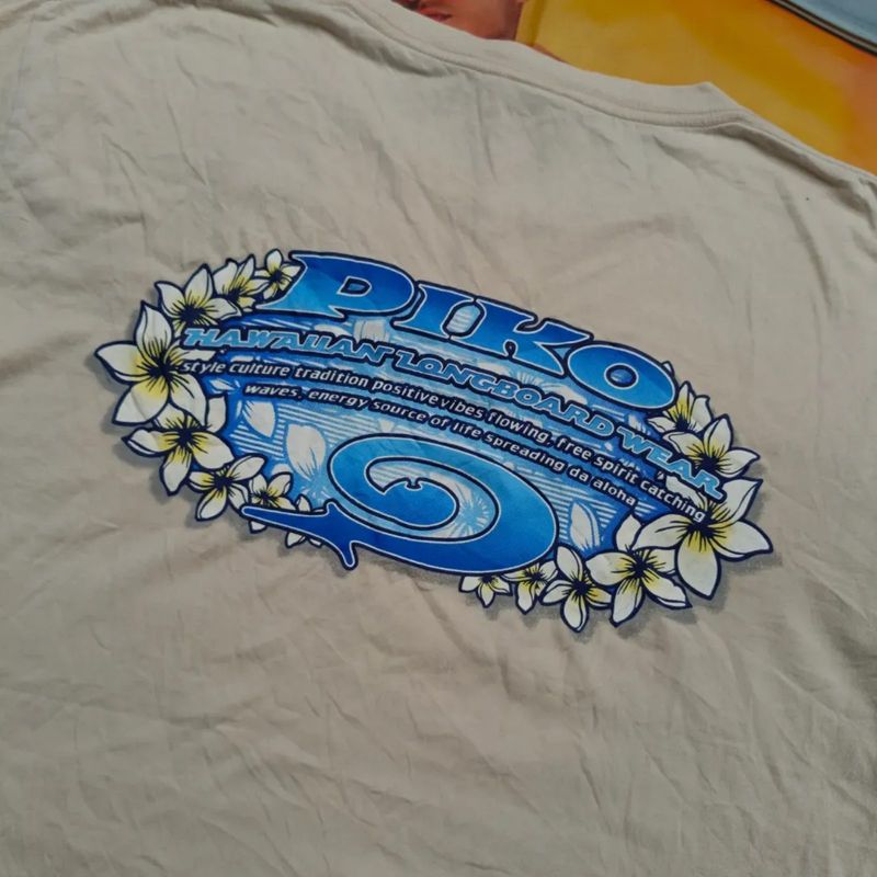 90's PIKO HAWAIIAN TEE, foto 2