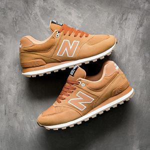 New Balance Sportswear Casual Sneakers Pria brown