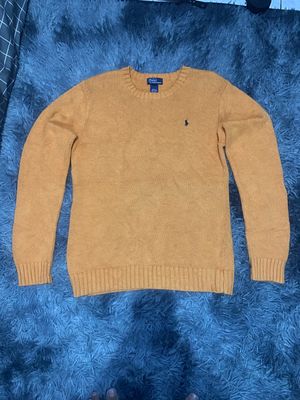 Polo Ralph Lauren Luxury Casual Sweater Pria navy black orange