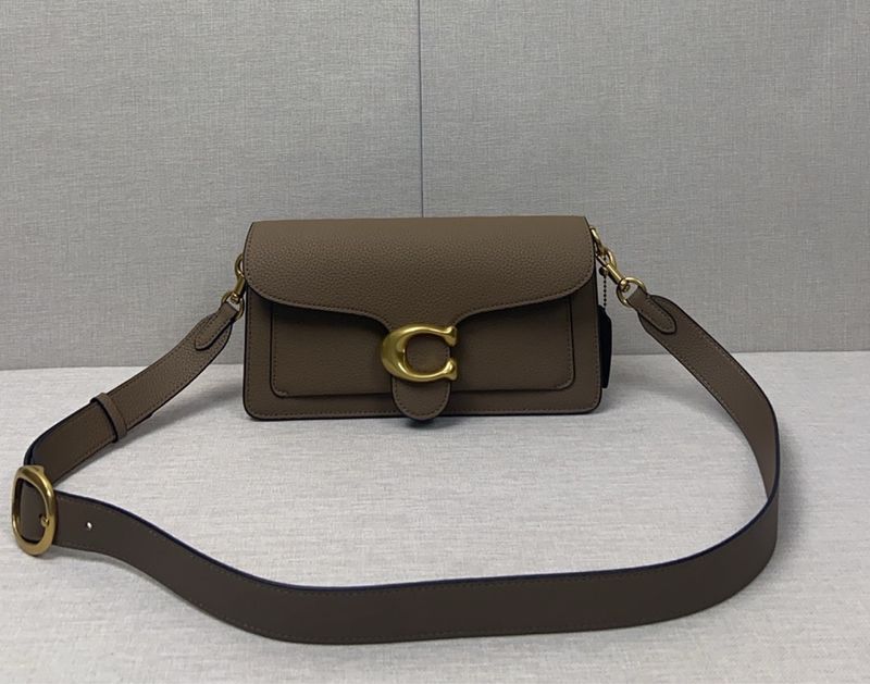 Preloved tas coach tabby 26cm, foto 2
