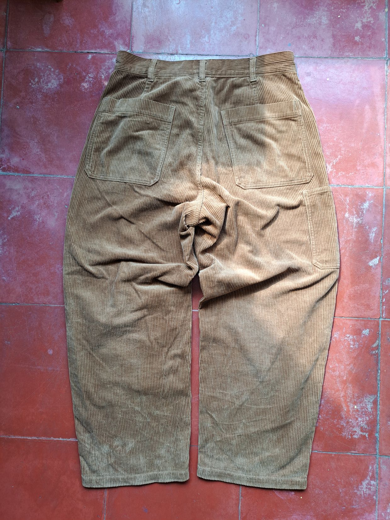 Uniqlo Streetwear Casual pants Pria brown